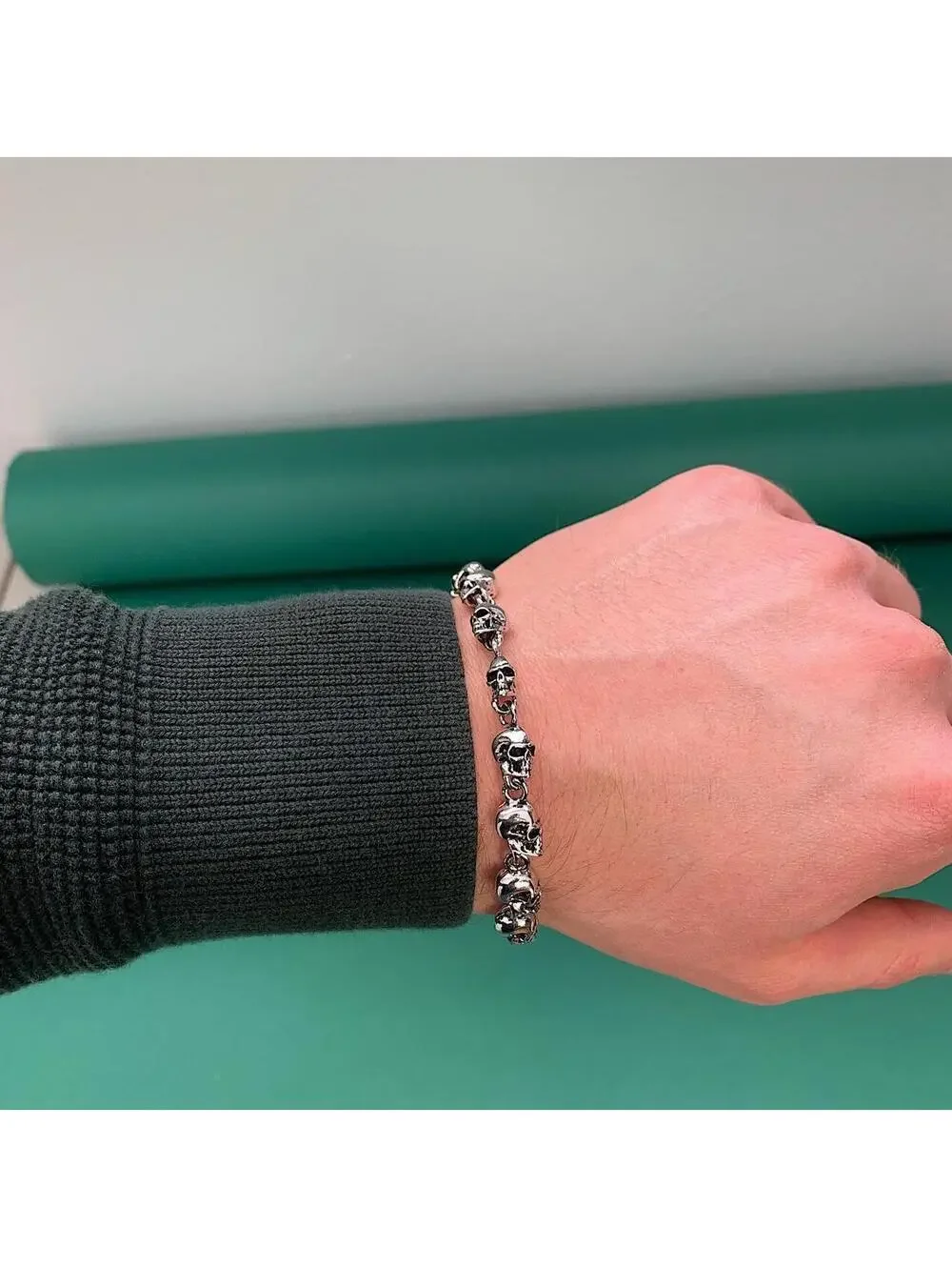 Y2K Silver Bracelet
